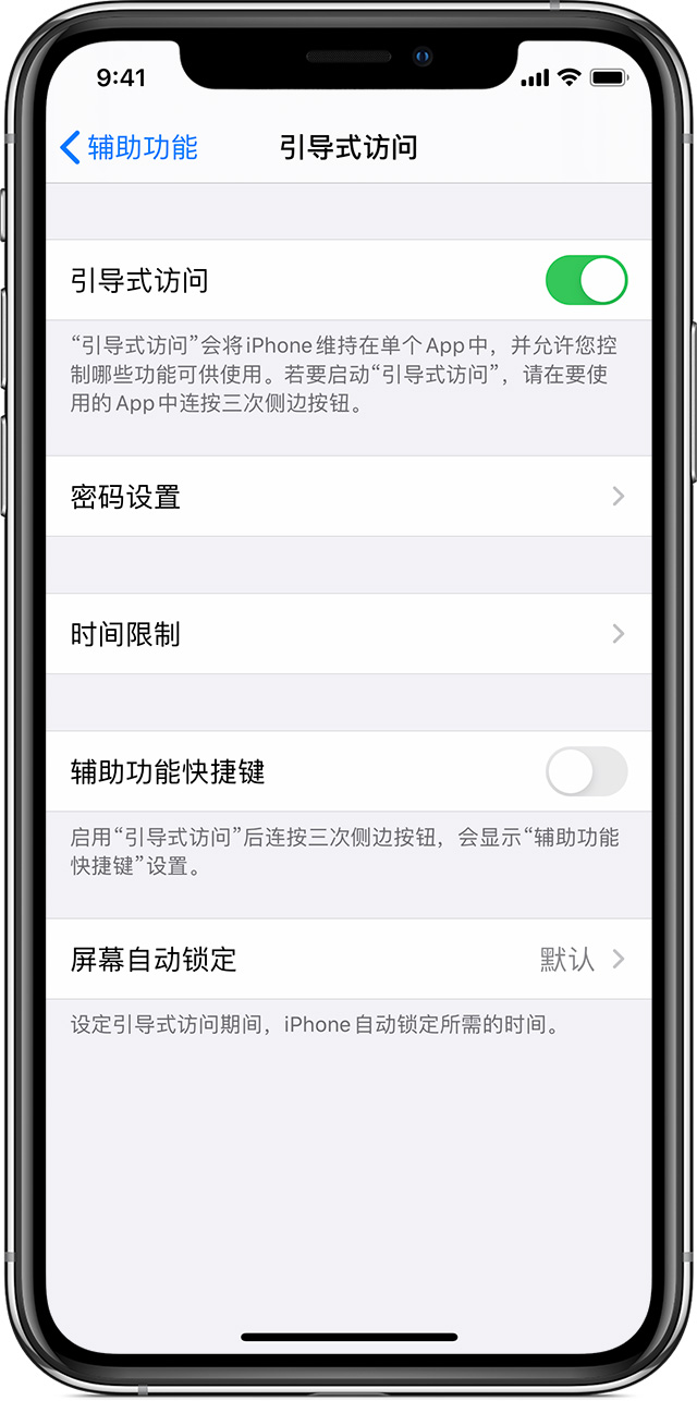 辽源苹果手机维修分享如何在 iPhone 上退出引导式访问 